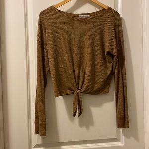 Gold sweater